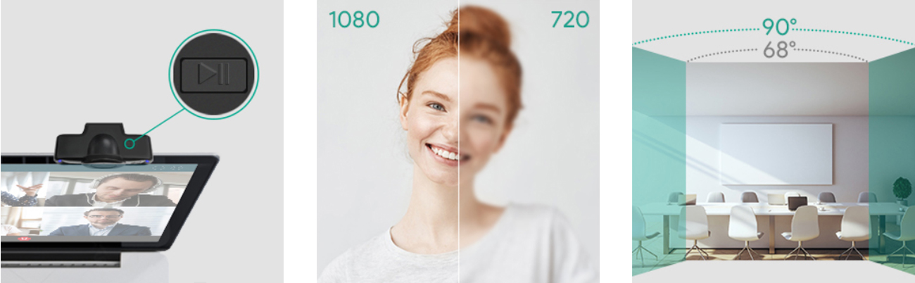 AUKEY Autofocus Webcam